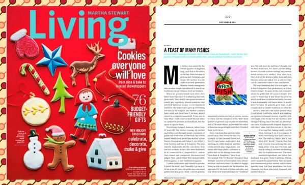 Wrote for <a href="/MarthaStewart/">Martha Stewart</a> but really 4 Grandma Jean who said she'd settle 4 essay in fave pub if no g-kids this Xmas