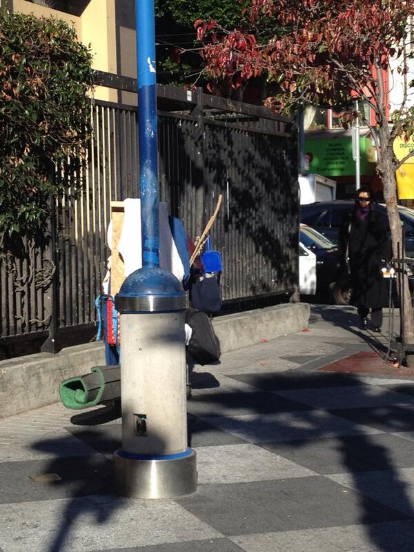 Clean16Mission's tweet image. Haven't seen one of these here since September. @SFPD_Mission car in its place.