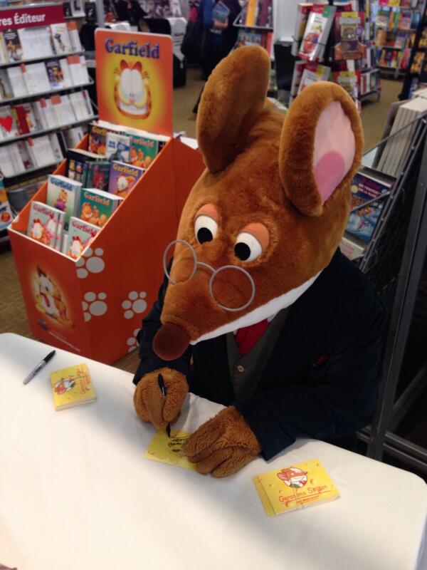 sweetonarts's tweet image. Grosse vedette au @SDLTO - Geronimo Stilton. #rc_arts #onrc