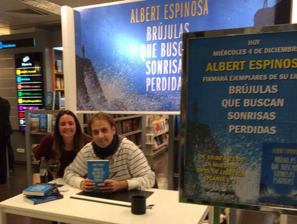 Firma de libros cordoba! Encantador y grande!! <a href="/espinosa_albert/">albert espinosa</a>