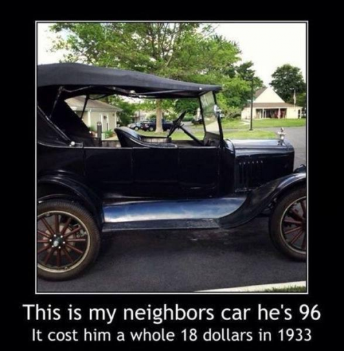 SGPenglish1102's tweet photo. Cars were cheap in '33. After all, the Wramblin' Reck was only $1000 and that was after someone had fixed it up http://t.co/KJLijRhUPq