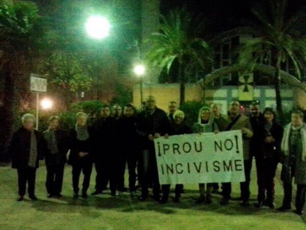 Segona setmana dient #prou a l'incivisme i a les ocupacions il-legals. Ara Reus al costat del veïns <a href="/BarriFortuny/">Amics Barri Fortuny</a>