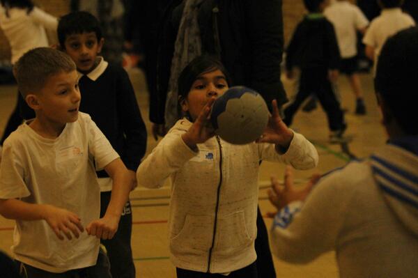 Lots of action from today's Year 3 Benchball competition at wakefieldschoolsports.com
