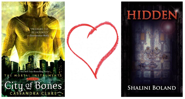 BookGiftGuide's tweet image. Know a teen who loves CITY OF BONES? They'll love HIDDEN by @ShaliniBoland. #books #gifts ar.gy/5Uig