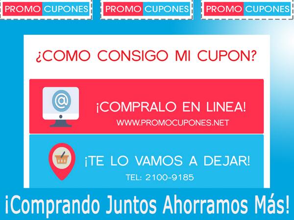 Promocupone's tweet image. Una manera fácil de comprar tu cupón en #PROMOCUPONES, click aquí facebook.com/Promocupones/a…  2100-9185