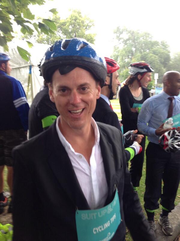 A bit wet at <a href="/SuitUpnRide/">SuitUpnRide</a>. <a href="/cyclingtips/">CyclingTips</a> looking a bit spent