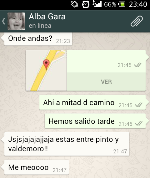 Arki_Terry's tweet photo. Casualidades de la vida, que te pregunten dnd andas contestes cn la ubicación y salga k estás entre pinto y Valdemoro http://t.co/9D6vTxlOWB