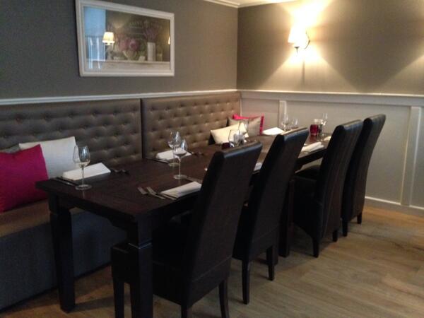Bistro "t Eethuys #didam kun je heerlijk eten in een huiselijke sfeer op het meubilair van B&amp;O Holland #zevenaar