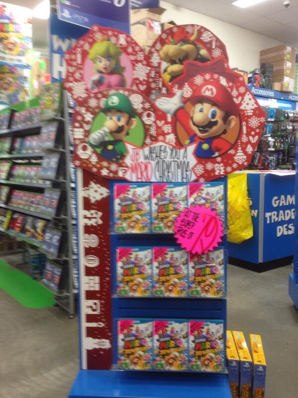 DaleD_JBAus's tweet photo. @JBFrankston wishes you a #Mario #Christmas come down grab a bargain and get some holiday cheer. @JBHiFi http://t.co/io5FvBJVvB