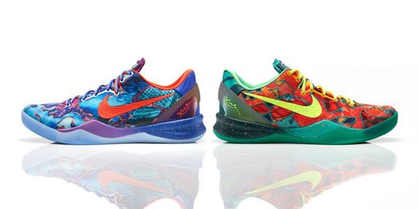 nikestore's tweet photo. The @nikebasketball What The Kobe 8 launches Friday 12/6 8am EST. Twitter link only. Details: http://t.co/K98w3w1hPP http://t.co/sTdC7Vm9hH