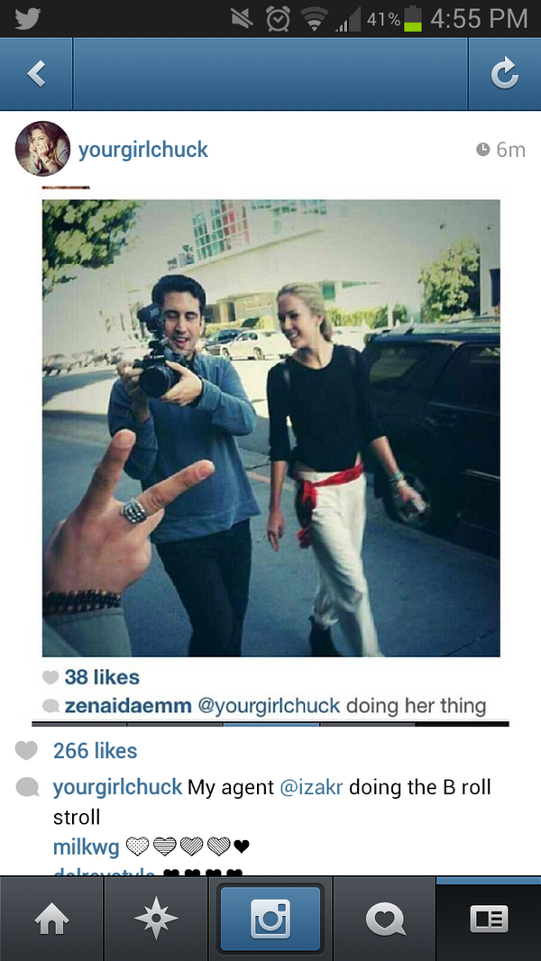 DelReyLa's tweet photo. Chuck reposted me on instagram !!!!!! http://t.co/IKin1Fy8NX