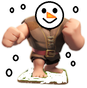 TheClashOfClans's tweet photo. Happy 5th December, the giant is getting ready for snow! 5/25 #ClashOfClans #adventcalendar http://t.co/OnDk3OgXDD