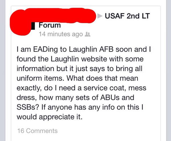 LTproblems's tweet photo. "I'm PCSing do I need all my uniform items?" -- how is that even a question??? #LTproblems #ShitNewLTsSay http://t.co/kgLlfdAtdb