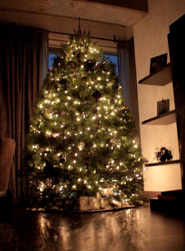 neslynm's tweet photo. @TODAYshow #OrangeRoom Our all-natural Christmas tree! http://t.co/8hr8Yo0Wsr