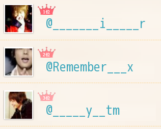 ________F___'s tweet photo. １番仲の良いランキング
1位@_______i_____r
2位@Remember___x
3位@_____y__tm

→　http://t.co/9ldpQTGs6a

あなたもチェック♫ http://t.co/KpbpSFFoYw