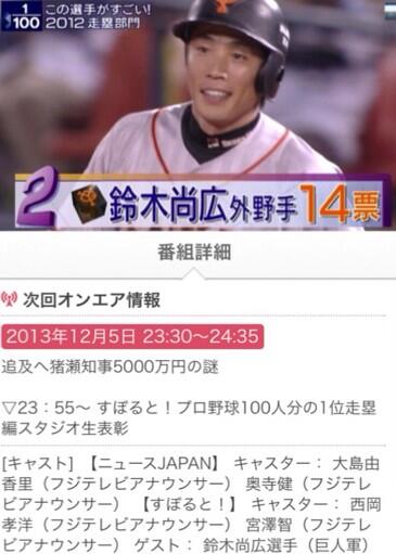 真之助 در توییتر 巨人 鈴木尚広選手 Tv出演 12 5 木 23 55 フジテレビ系 すぽると プロ野球100人分の1位走塁編 スタジオ生表彰 Fujitv すぽると 巨人 Http T Co Uezageycop 真之助 در توییتر 巨人 鈴木尚広選手 Tv出演 12 5 木 23 55 フジテレビ系 すぽると プロ野球100人分の1位走塁編 スタジオ生表彰 Fujitv すぽると 巨人 Http T Co Uezageycop