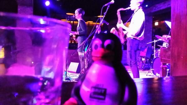 britsystemsllc's tweet photo. "Thank you for an awesome party @PerceptiveSW, @Pacsgear and @AcuoTech" - #Tux #RSNA13 http://t.co/pIS5i2Kf9P