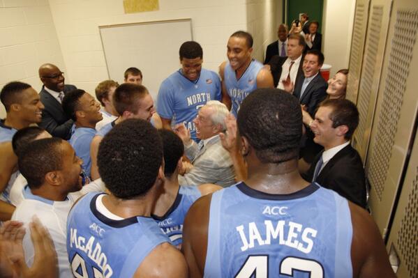 InsideCarolina's tweet photo. RT @TarHeel_Photo: Straight from the locker room...http://t.co/HD29I8vf8F