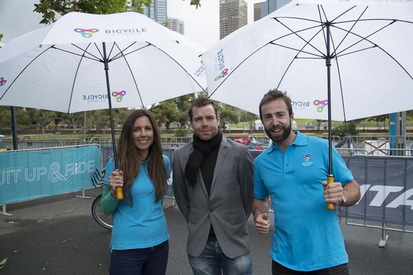 Today we joined in the fun of <a href="/SuitUpnRide/">SuitUpnRide</a>. Our team members also enjoyed the opportunity to meet <a href="/CadelOfficial/">Cadel Evans</a>