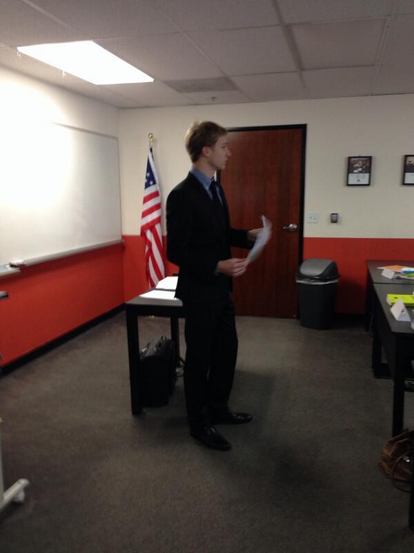 TeriThompson1's tweet photo. One of my Vatel students http://t.co/bDrkDsn1W6