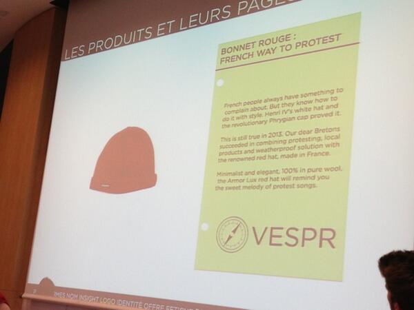 lamarquelive's tweet image. Les bonnets rouges produits stars de #VESPR #Lamarque2013