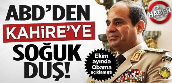 ABD'den darbeci Sisi'ye soğuk duş! hb7.co/1dRQjxj