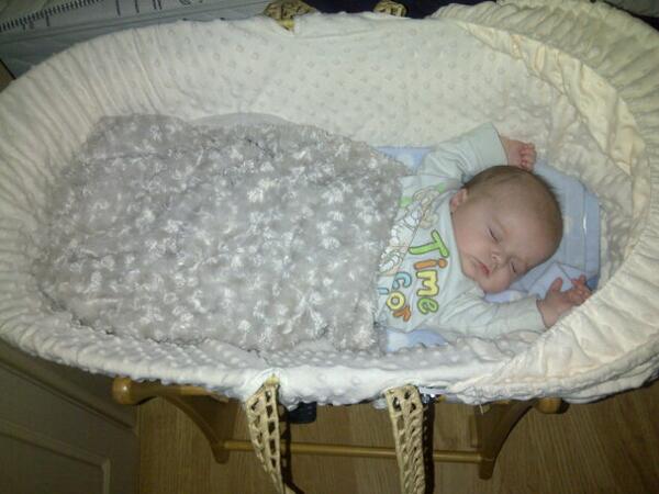 Rach_Chuck's tweet photo. So glad Freddie loves he's lay in's! But why am I awake before him!! http://t.co/yPwjGUPRlf