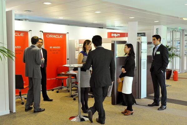 OracleCareers's tweet image. #Oracleteam @INSEAD career fair speaking about #Oraclecareers. Thank you for visiting our booth!
