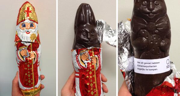 Jordi van de Bovenkamp (@jor_id) on Twitter photo Wow! Dit vond ik net in mijn schoen. Wat een ijzersterke actie van Alzheimer Nederland: #paashaas #Sinterklaas Wow! Dit vond ik net in mijn schoen. Wat een ijzersterke actie van Alzheimer Nederland: #paashaas #Sinterklaas