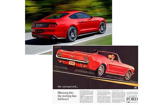 saveautohistory's tweet image. &quot;Expect the Unexpected&quot; What was old is now new with the 2015 Mustang - View the story here: wildaboutcarsonline.com/cgi-bin/pub999…