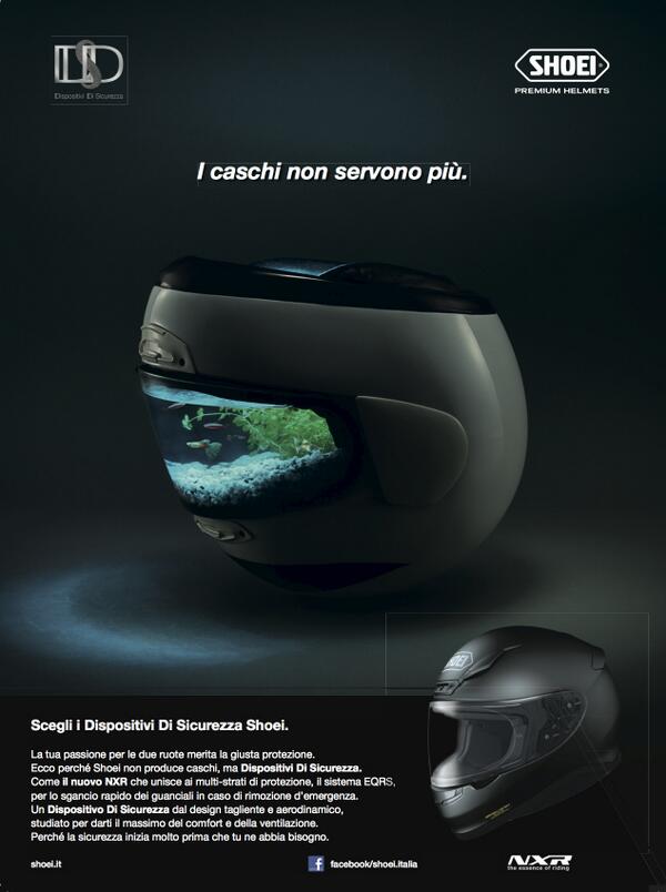 La differenza tra un casco e un Dispositivo di Sicurezza? Ve la spiega SHOEI Italia... #dds