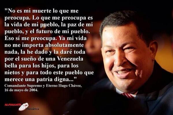ffm_lara's tweet photo. A 9 meses de tu partida tenemos tu morral en nuestra espalda y tu fusil en mano, Chávez Vive la patria Sigue http://t.co/BpbxQGgK93