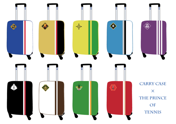 新テニスの王子様　スーツケース　キャリー　テニプリ　跡部　未使用　美品 新テニスの王子様 スーツケース キャリー テニプリ 跡部 未使用 美品