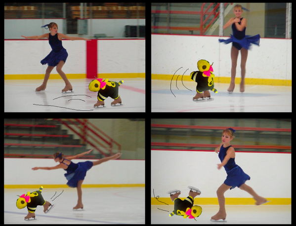 DormsideRemarks's tweet photo. Not relevant to the 1930s, but, LOOK! I taught Buzz to figure skate! #GTpride #Photoshop #FigureSkaterProbz #30sClass http://t.co/yTxwRRfeCj