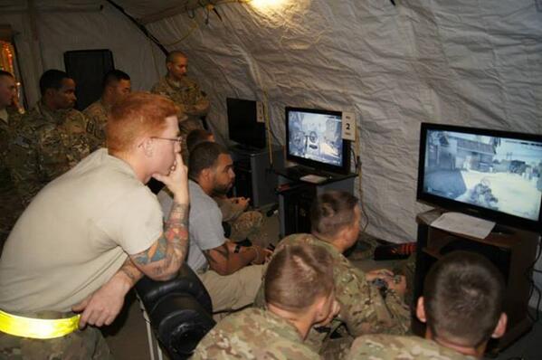 CallofDuty's tweet image. The USO held a special #CODGhosts tournament for US troops in Afghanistan. More photos here: bit.ly/18bOTuX