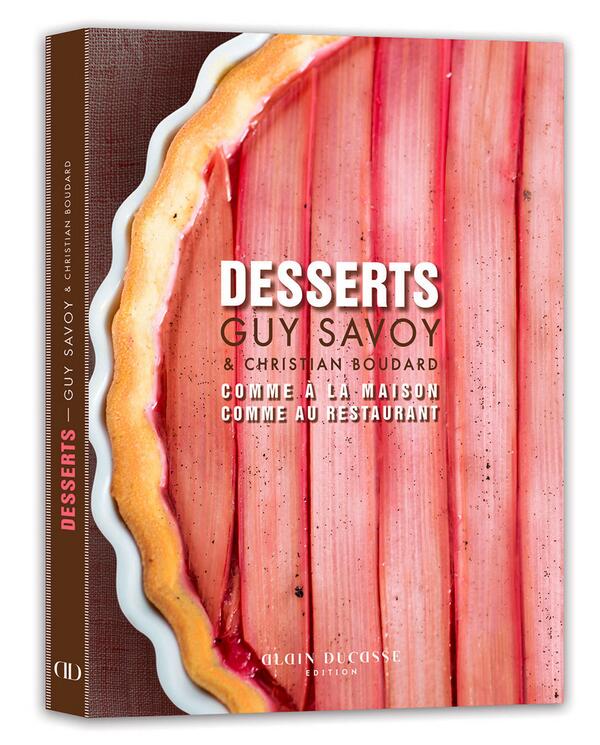 guysavoy's tweet photo. Découvrez 31 duos de recettes par Guy Savoy et son chef pâtissier Christian Boudard : "Desserts" sort en librairie. http://t.co/4YoO1z1wiz