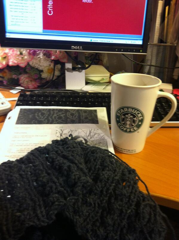 mellissalast's tweet image. Knitting, tweeting, listening and note taking. #newlearner #LeavingADDIE