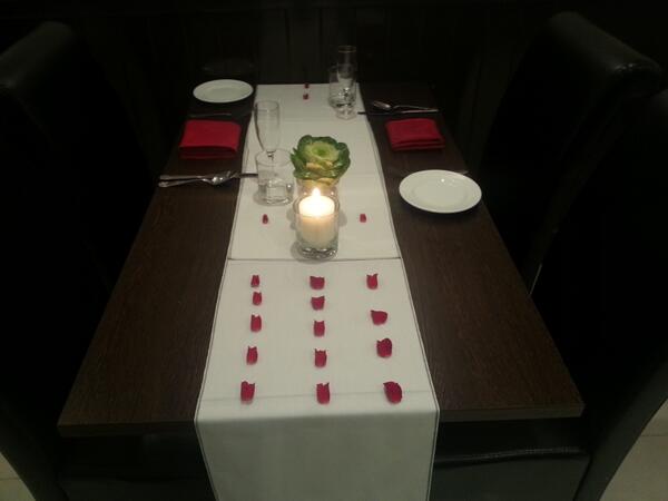 ibrahimsgrill's tweet photo. Special table for a special friend and customer. http://t.co/qj0o6gTWSK