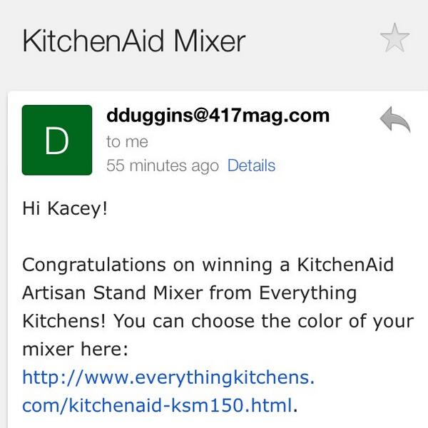 kaceyelmore's tweet photo. Well that'll brighten a murky Wintery day! Thanks @417_Magazine &amp; @EverythingKitch! http://t.co/HdhpucUWfU