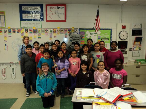 Congratulations to Ms. Byrne's Class for winning the 6th period Lakewood Lunch Challenge!