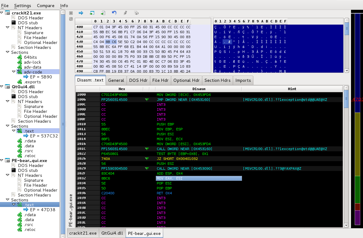 Hasherezade Anyone Interested How Pe Bear Compiled On Linux Looks Some Gui Improvements Required Will Be Ready For Christmas Http T Co Hml3dy0qq9 Hasherezade Anyone Interested How Pe Bear Compiled On Linux Looks Some Gui Improvements Required Will Be Ready For Christmas Http T Co Hml3dy0qq9