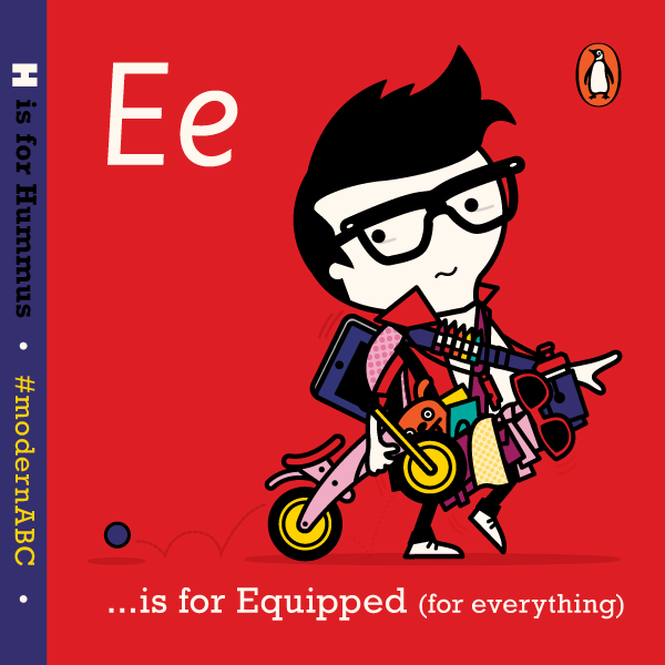 PenguinUKBooks's tweet photo. Day 5 of our #modernABC alt-advent calendar. E is for Equipped (for everything) http://t.co/tPYIRexiTR