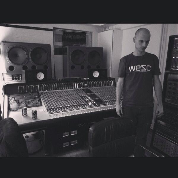 In the studio 💪