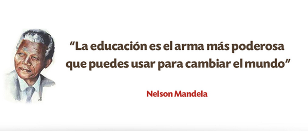 ¡Nuestro humilde homenaje a un GRANDE! #Mandela
