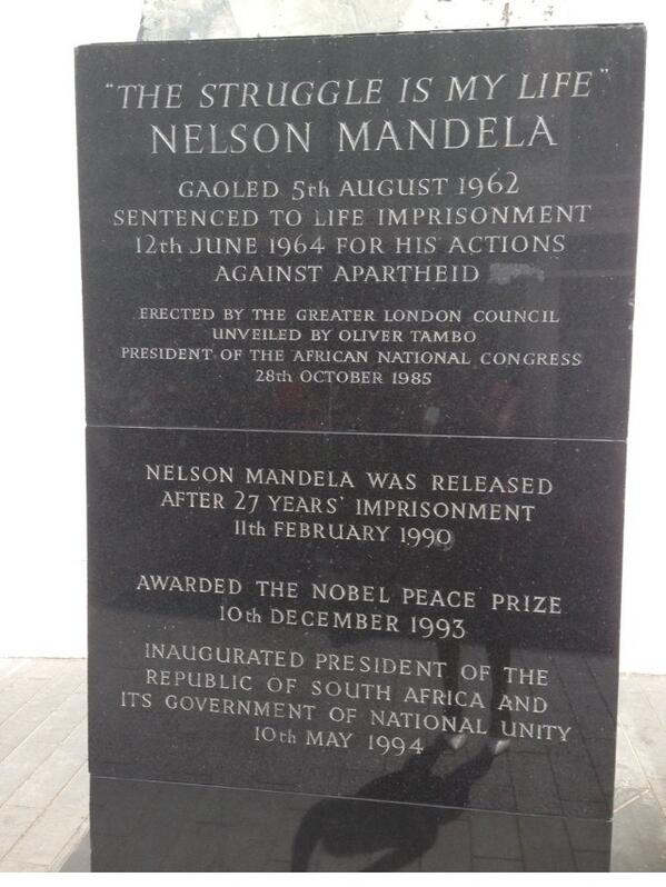 Jax7777's tweet photo. RIP NELSON MANDELA http://t.co/HQOxnBb1i0