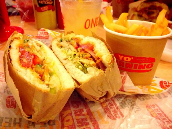 Anthony_Ruby's tweet photo. Delicious lunch :) @YoPanino #YoPanino http://t.co/96VUTDlJjN