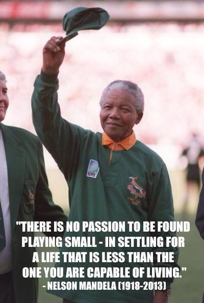 Nelson Mandela reminded us of the power of sport, the power of rugby to unite. May he rest in peace. #RIPMadiba