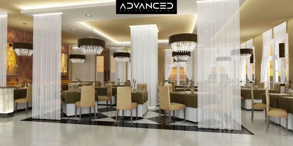 AdvancedCS1's tweet image. Rendering 3Ds MAX + Vray "Romantic Restaurant"