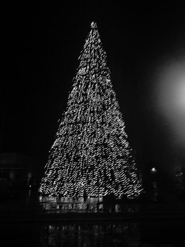 ConwayXmasTree's tweet photo. I've never been this wet and cold but I'll make it through the night. Hang in there, Arkansas! #arwx http://t.co/7PmiOLgDtf