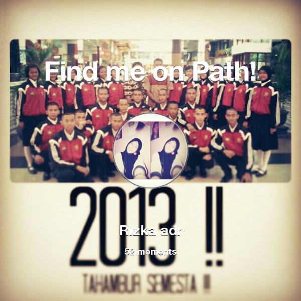 I've shared 52 memories with my friends on #Path - see them now at path.com! #thepersonalnetwork